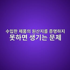 수입 물품 원산지 증명서 못 내면 통관 압류될까? (FTA 관세 감면 거절 및 해결책) 3 ec8898ec9e85ed959c eca09ced9288ec9d98 ec9b90ec82b0eca780eba5bc eca69debaa85ed9598eca780 ebaabbed9598eba9b4 ec839deab8b0eb8a94 ebacb8 1788151886